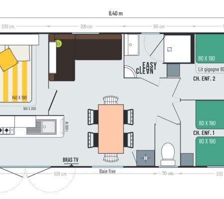 location mobil-home 6-8